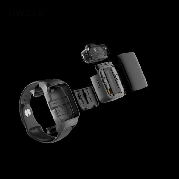 Original Uwell Amulet Pod System Vape Kit world s first watch style 2ml 370mah 1 6ohm 2