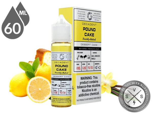 جویس گلس کیک لیمو | Basix Glas E Juice Pound Cake
